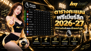 ตารางคะแนนพรีเมียร์ลีก